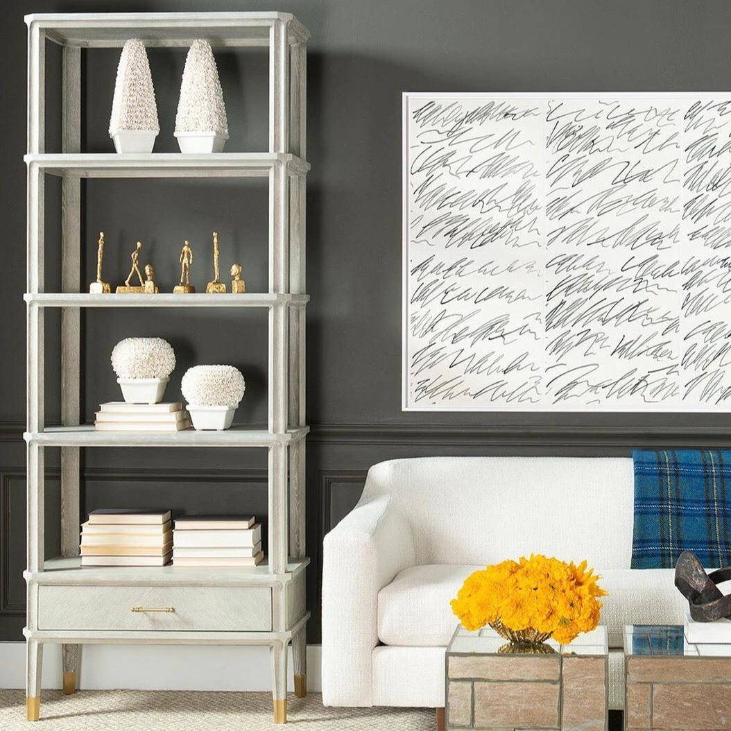 Bungalow 5 Bertram Etagere Grey Cerused Oak New Arrivals 2 Bungalow 5 Bertram Etagere Grey Cerused Oak New Arrivals