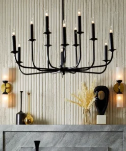 Arteriors Home Breck Large Chandelier Bronze
