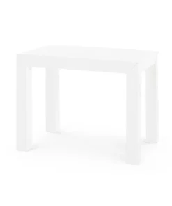 Bungalow 5 Parsons Side Table White New Arrivals