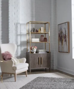 Worlds Away Frisco Wing Chair Ivory New Arrivals