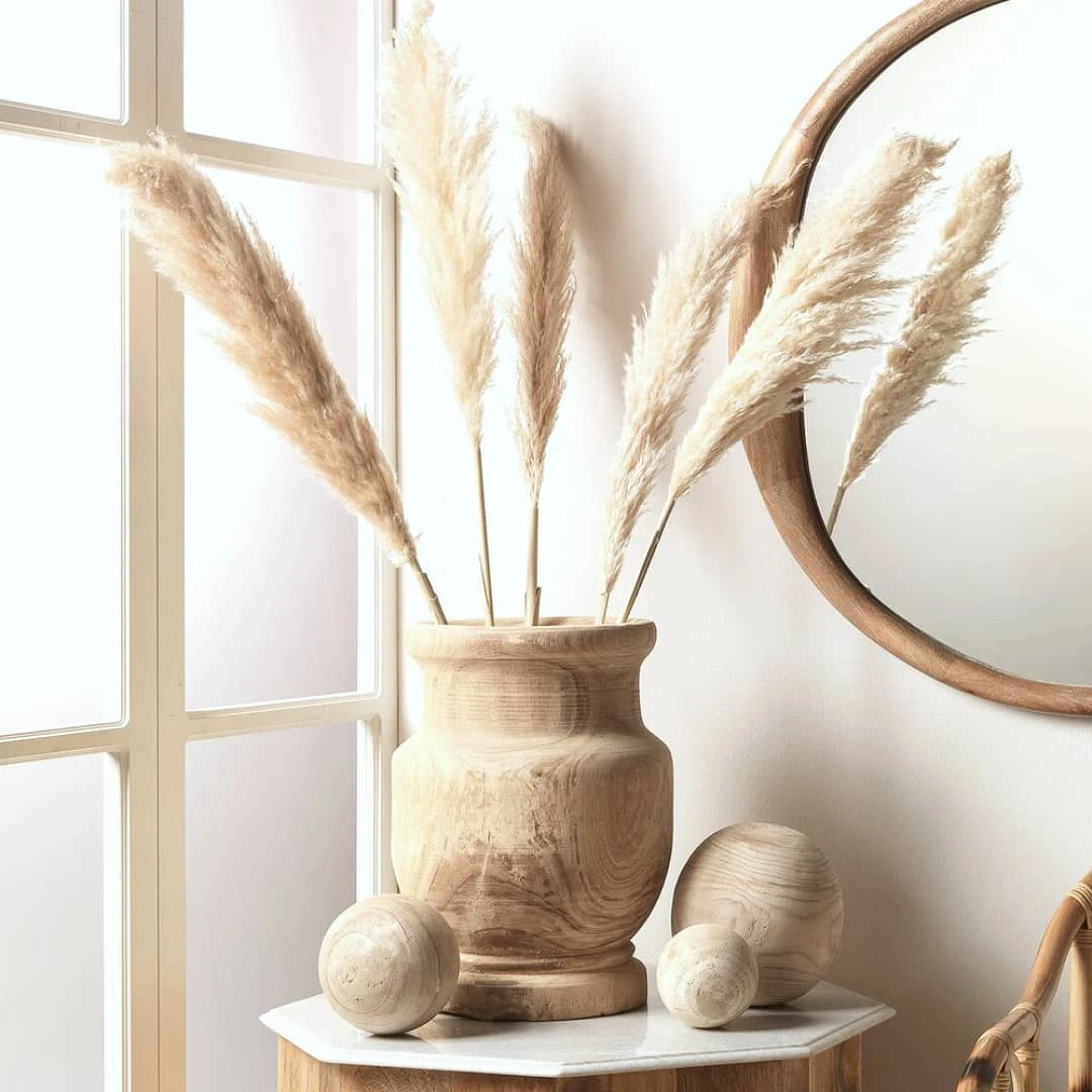 Jamie Young Laguna Wooden Vase 3 Jamie Young Laguna Wooden Vase