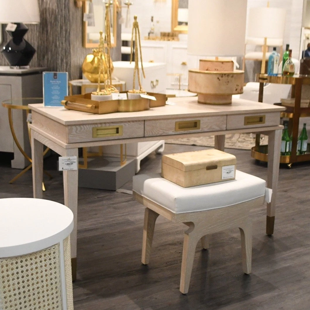 Worlds Away Plato Desk Cerused Oak 3 Worlds Away Plato Desk Cerused Oak