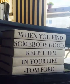 E Lawrence Tom Ford Quote Book Set