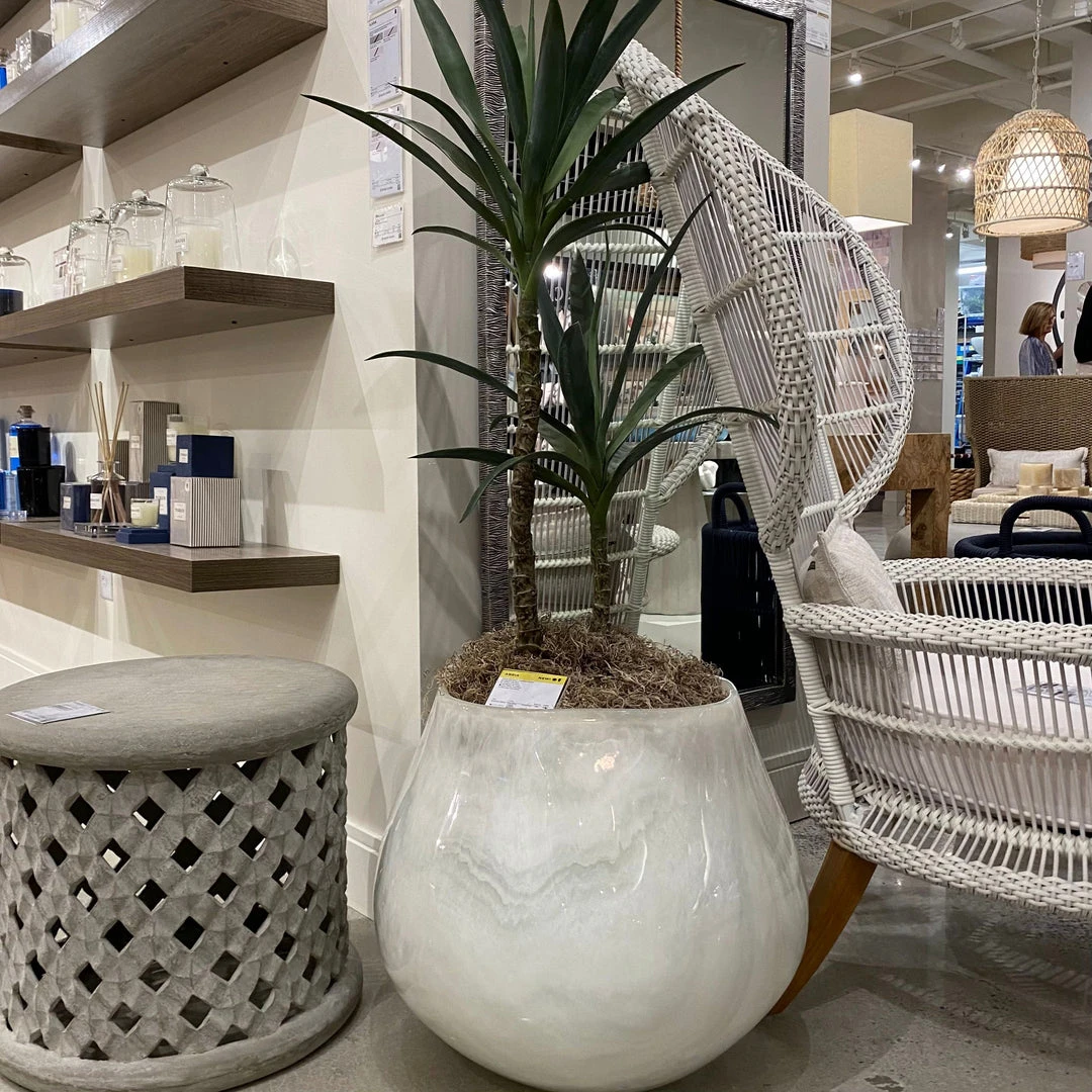 Made Goods Abria Vase Pearl 2 Made Goods Abria Vase Pearl