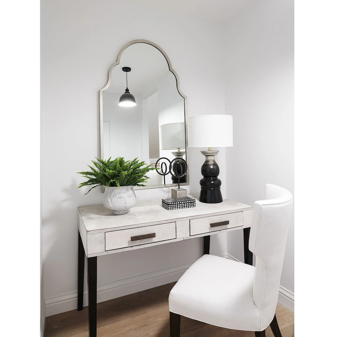 Mirror Home Antiqued Silver Leaf Iron Arch Mirror 3 Mirror Home Antiqued Silver Leaf Iron Arch Mirror