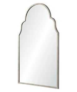 Mirror Home Antiqued Silver Leaf Iron Arch Mirror 7 Mirror Home Antiqued Silver Leaf Iron Arch Mirror