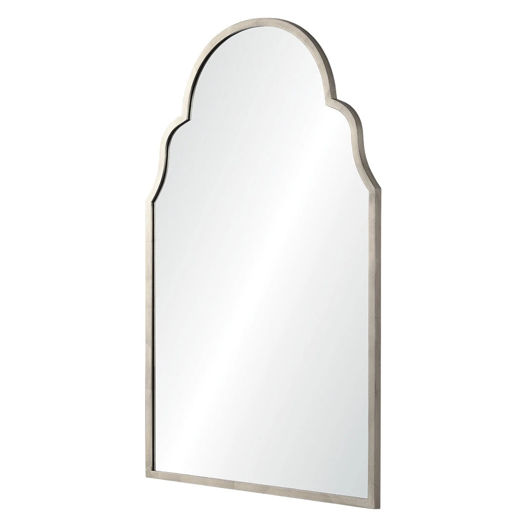 Mirror Home Antiqued Silver Leaf Iron Arch Mirror 4 Mirror Home Antiqued Silver Leaf Iron Arch Mirror