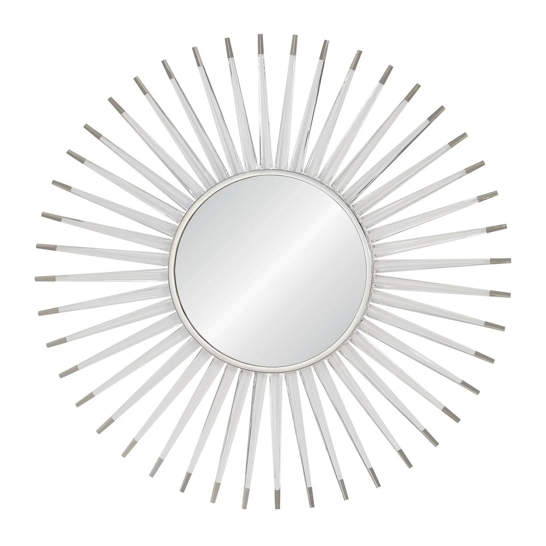 Mirror Home Acrylic And Nickel Starburst Mirror 1 Mirror Home Acrylic And Nickel Starburst Mirror