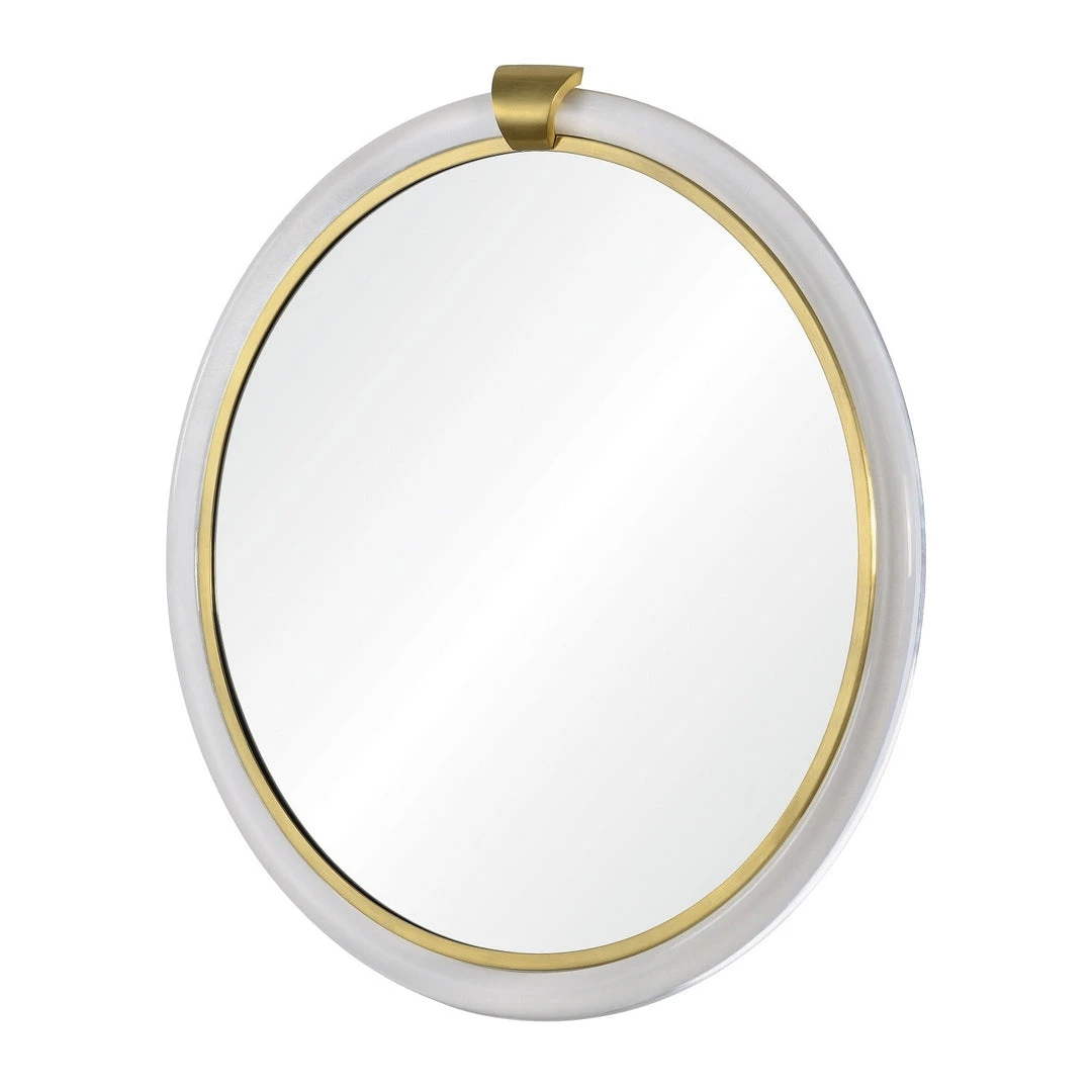 Mirror Home New Arrivals Acrylic And Brass Round Mirror 2 Mirror Home New Arrivals Acrylic And Brass Round Mirror