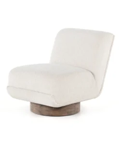 Four Hands Bronwyn Swivel Chair Knoll Natural