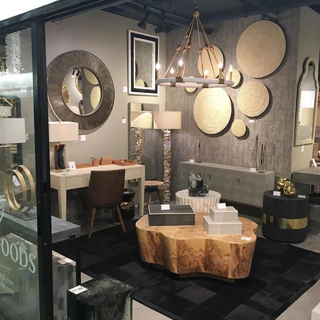 Made Goods Maxine Side Table Brass And Mushroom Faux Shagreen New Arrivals 2 Made Goods Maxine Side Table Brass And Mushroom Faux Shagreen New Arrivals