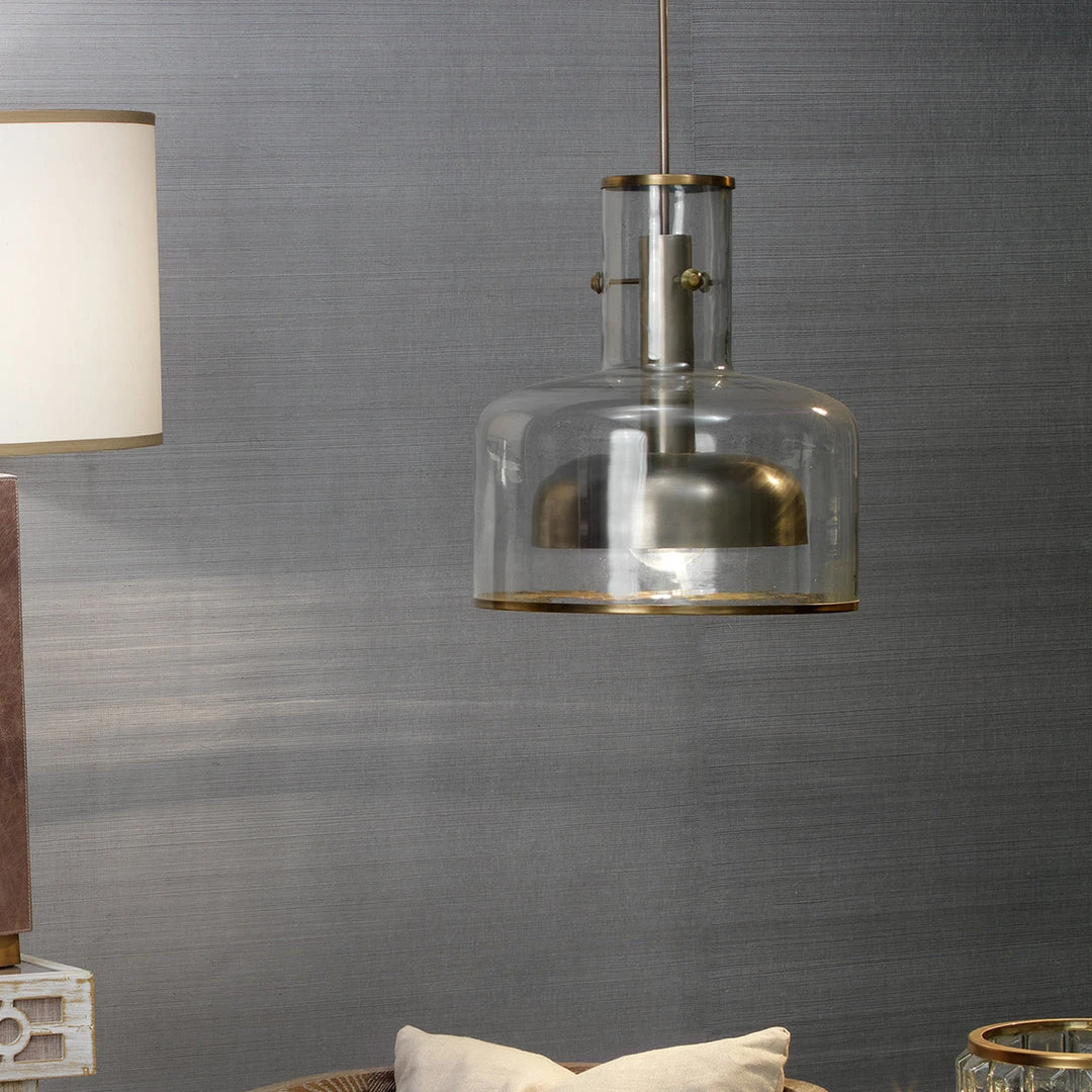 Jamie Young Clyde Pendant Gunmetal 2 Jamie Young Clyde Pendant Gunmetal