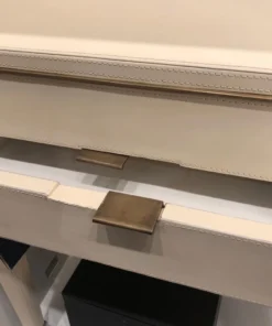 Bungalow 5 Hunter 2 Drawer Side Table Ivory New Arrivals