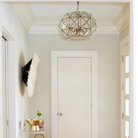 Worlds Away Rozz Pendant Clear Glass 3 Worlds Away Rozz Pendant Clear Glass