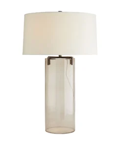 Arteriors Home Dale Lamp Smoke And Brown Nickel New Arrivals