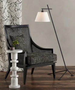 Currey And Company Sasha White Drinks Table New Arrivals