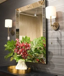 Worlds Away Bristow Sconce Antique Brass