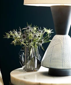 Arteriors Home New Arrivals Gemma Vase Smoke Gray