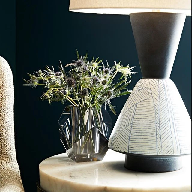 Arteriors Home New Arrivals Gemma Vase Smoke Gray 2 Arteriors Home New Arrivals Gemma Vase Smoke Gray
