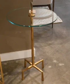 Studio A Quad Pod Accent Table Gold Leaf New Arrivals