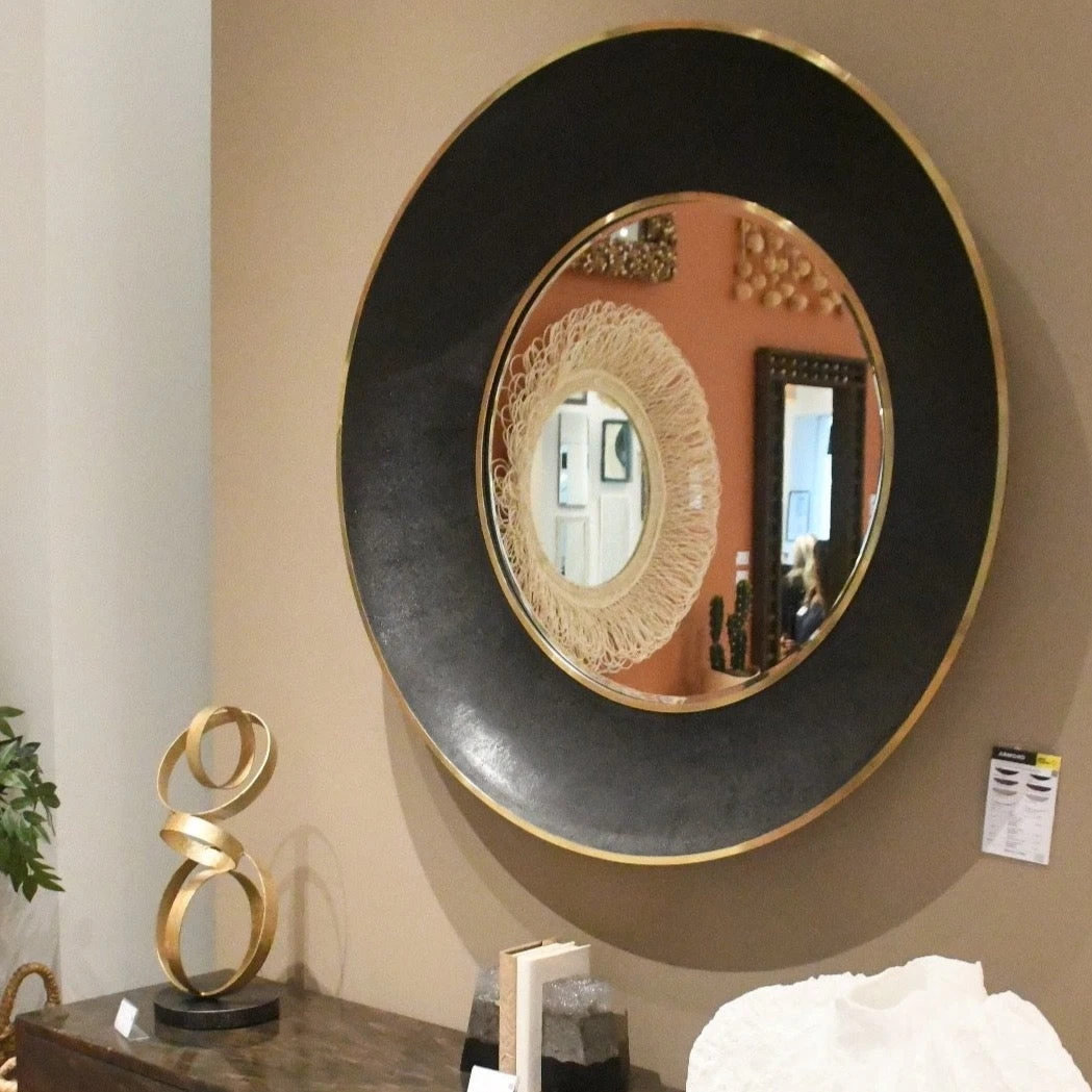 Made Goods Armond Mirror Large Black And Brass New Arrivals 2 Made Goods Armond Mirror Large Black And Brass New Arrivals