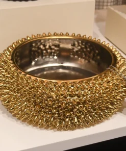 Arteriors Home Daria Short Vase Gold