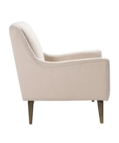 Worlds Away Wrenn Chair Natural And Bronze