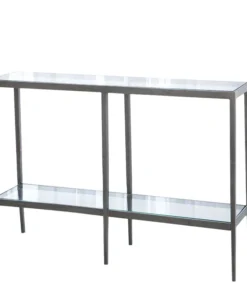 Studio A Laforge Console Iron And Brass Braising New Arrivals