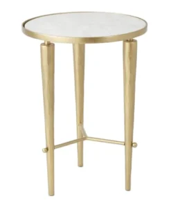 Studio A Jasper Accent Table Brass