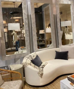 Arteriors Home Turner Small Sofa Muslin New Arrivals