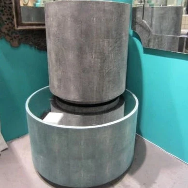 Made Goods Cara Side Table Cool Grey Faux Shagreen New Arrivals 2 Made Goods Cara Side Table Cool Grey Faux Shagreen New Arrivals