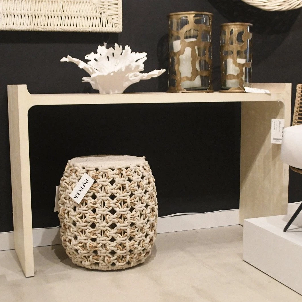 Palecek New Arrivals Annabel Hassock 2 Palecek New Arrivals Annabel Hassock