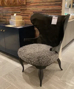 Made Goods New Arrivals Alfred Upholstered Lounge Chair Black