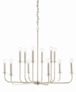 Arteriors Home Breck Small Chandelier Antique Silver