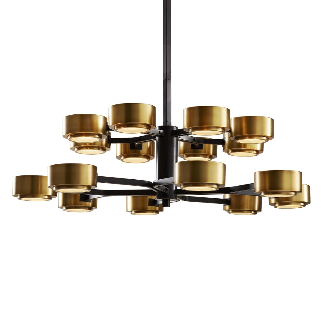 Arteriors Home New Arrivals Jalen Two Tier Chandelier 1 Arteriors Home New Arrivals Jalen Two Tier Chandelier