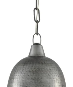Currey And Company Earthshine Pendant Steel Small