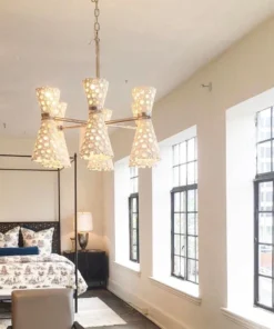 Oly Studio Meri Six Light Chandelier