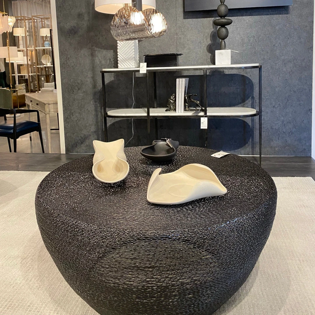 Arteriors Home Peyton Round Cocktail Table 2 Arteriors Home Peyton Round Cocktail Table