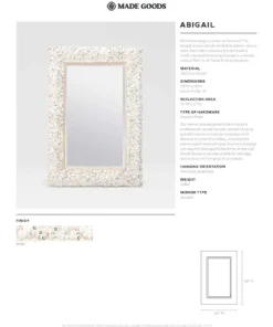 Made Goods Abigail Mirror New Arrivals 7 Made Goods Abigail Mirror New Arrivals