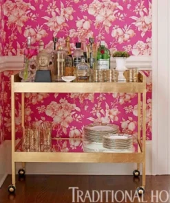 Worlds Away New Arrivals Roland Bar Cart Gold Leaf 6 Worlds Away New Arrivals Roland Bar Cart Gold Leaf