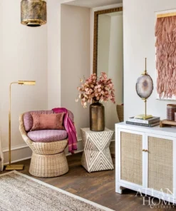 Worlds Away Sofia Cabinet White Lacquer