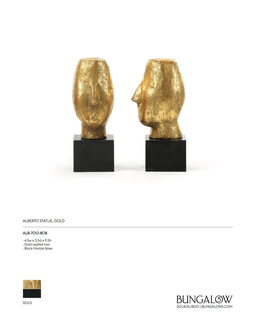 Bungalow 5 Alberto Statue Pair New Arrivals 4 Bungalow 5 Alberto Statue Pair New Arrivals