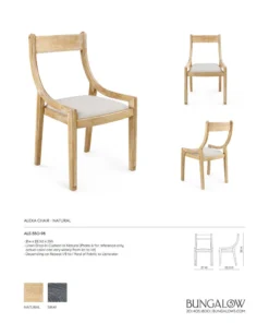 Bungalow 5 Alexa Chair Natural 19 Bungalow 5 Alexa Chair Natural