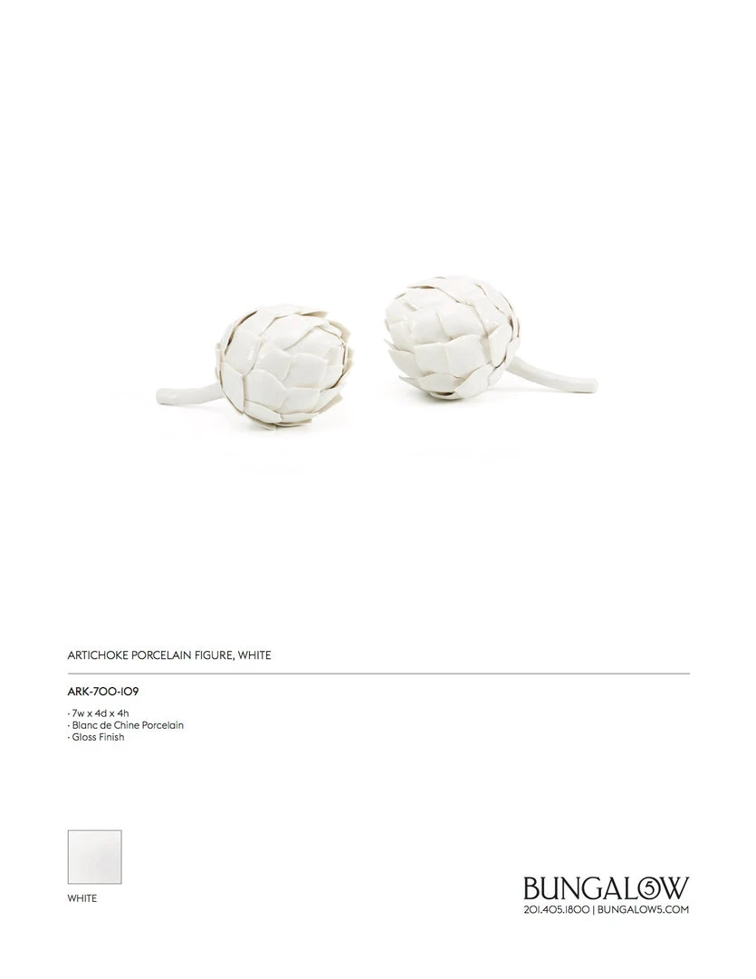 Bungalow 5 Artichoke Porcelain Figure New Arrivals 6 Bungalow 5 Artichoke Porcelain Figure New Arrivals