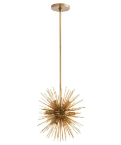 Arteriors Home Zanadoo Chandelier Brass