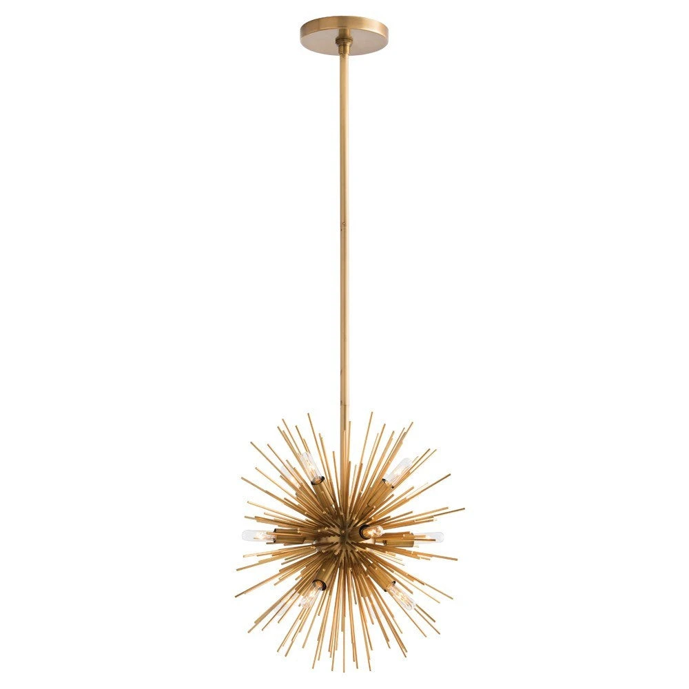 Arteriors Home Zanadoo Chandelier Brass 1 Arteriors Home Zanadoo Chandelier Brass