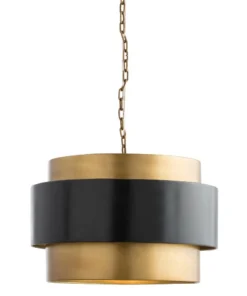 Arteriors Home New Arrivals Nolan Small Pendant Black