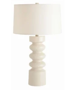 Arteriors Home Wheaton Table Lamp White Crackle New Arrivals