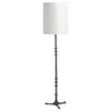 Arteriors Home New Arrivals Nathan Gesso Iron Floor Lamp Black