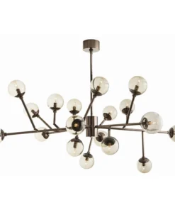 Arteriors Home Dallas Medium Chandelier Brown Nickel